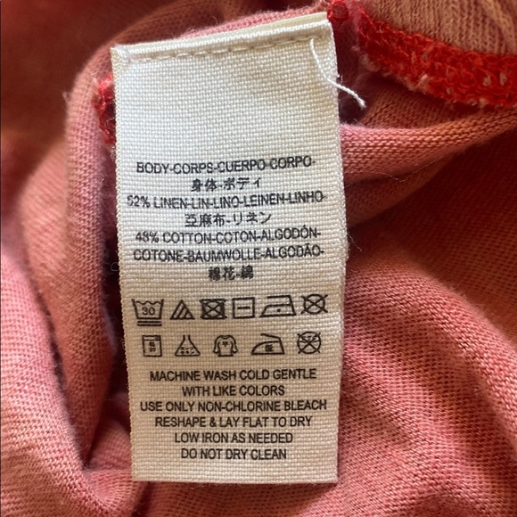 Pink Off-Shoulder Ruffle Top - free people - Picture 4 of 4